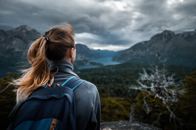 A woman who has overcome vaginitis hiking in the mountains | CU OB-GYN | Denver & Aurora, CO