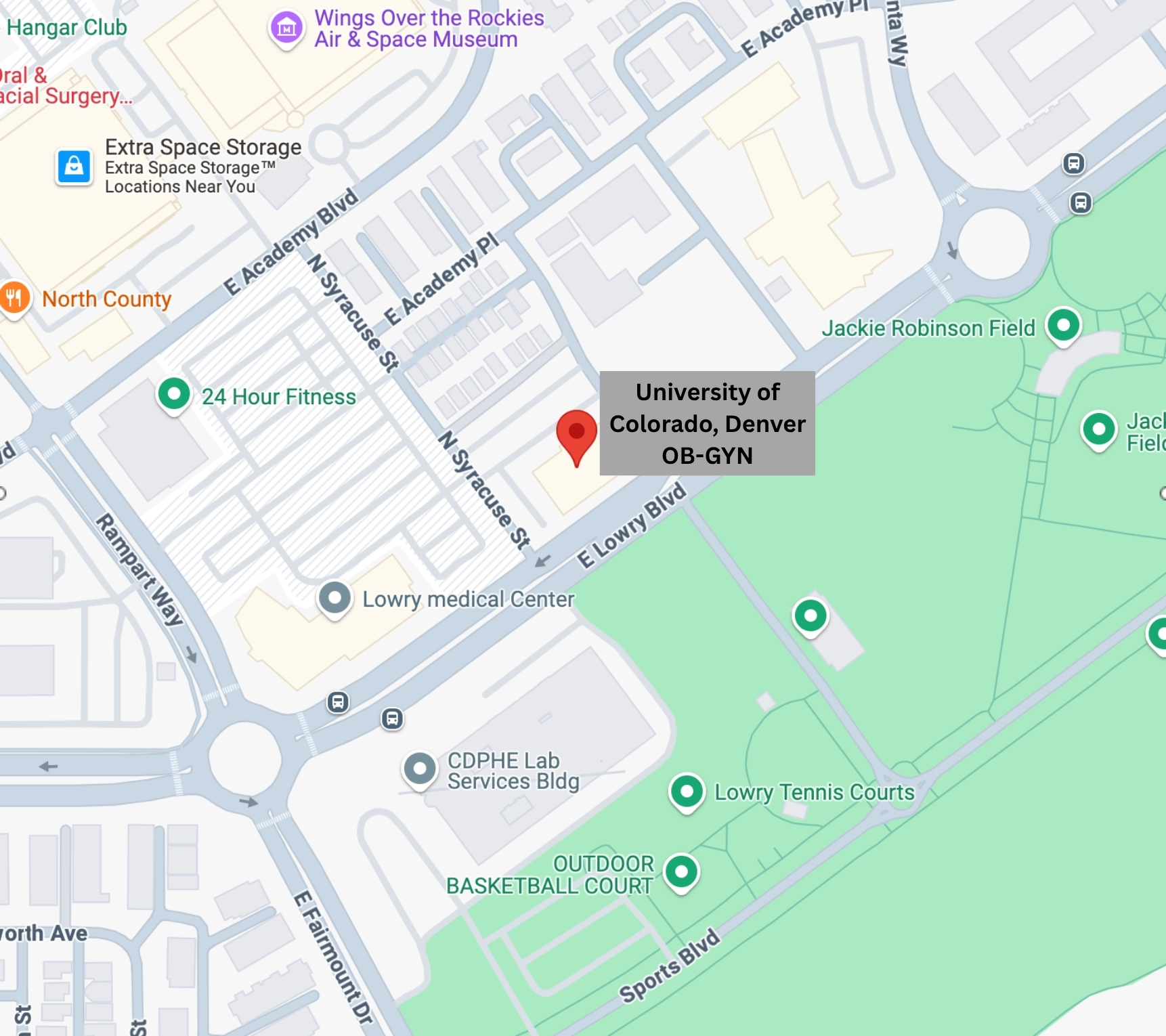 Denver OB-GYN Clinic | University of Colorado OB-GYN | Google Maps