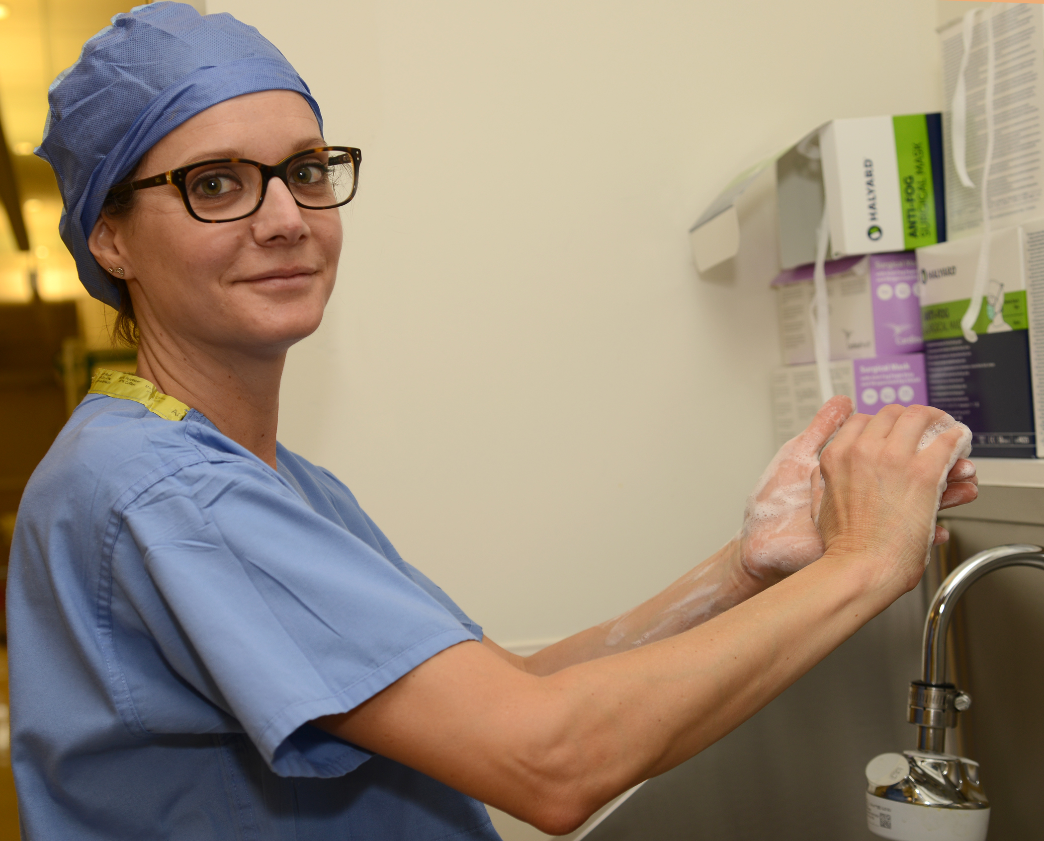 Dr. Patricia Huguelet In OB-GYN Operating Room