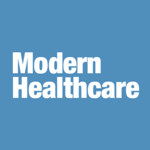 Logo from Modern Healthcare, which ran a story on Dr. Guiahi's research into Catholic hospital disclosure of religious affiliation | CU OB-GYN | Denver | CU OB-GYN | Denver