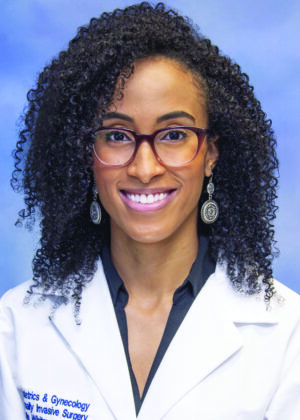 Dr. Gabrielle Whitmore, minimally invasive gynecologic surgery at CU OB-GYN