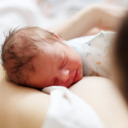Breastfeeding | CU OB-GYN | New mother and baby