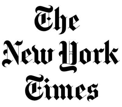 Logo for The New York Times, which quoted Dr. Santoro on perimenopause symptoms | CU OB-GYN | Denver, CO